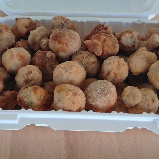 Fried Mushrooms.