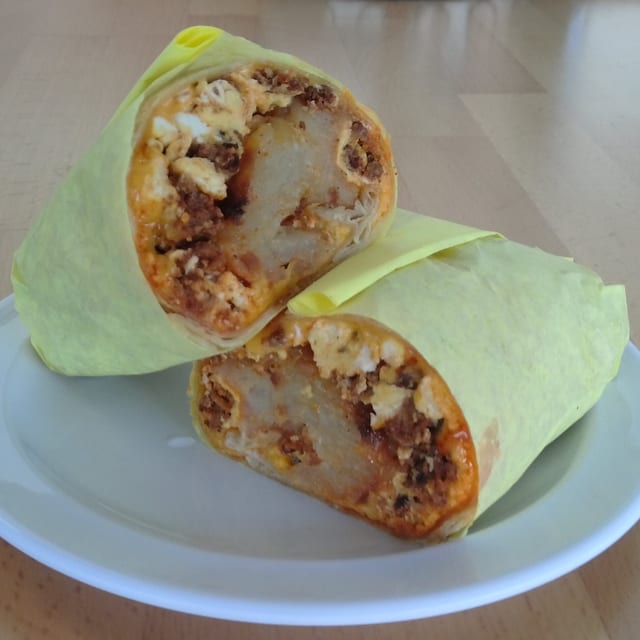Chorizo (Breakfast Burrito).