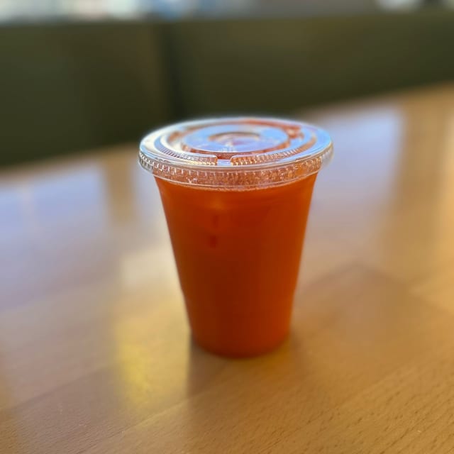 Orange & Carrot Juice.