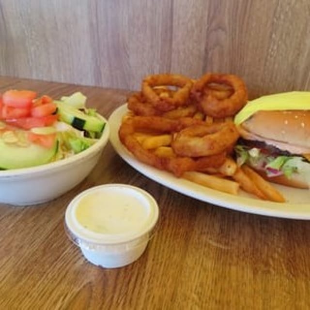 Hamburger Dinner.