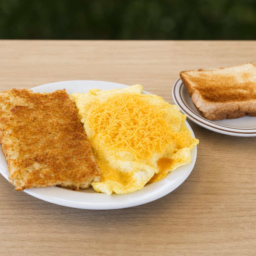 Cheese Omelette.