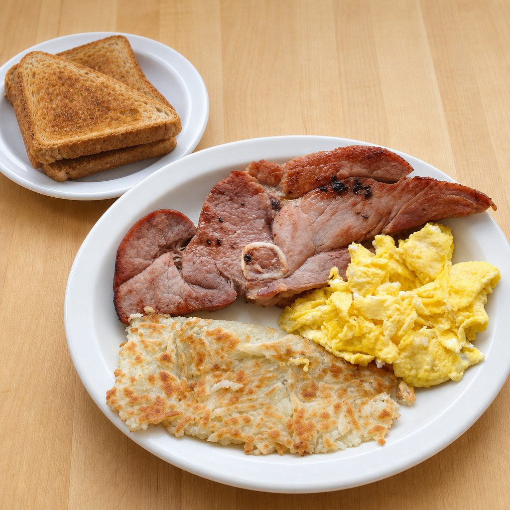 Ham Steak (BF Plate).