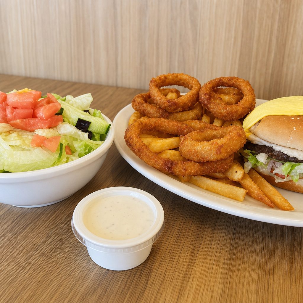 Hamburger Dinner.