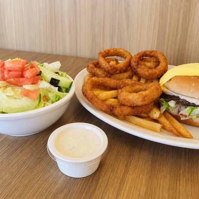 Hamburger Dinner.