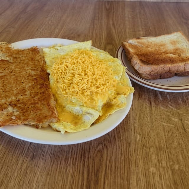 Cheese Omelette.