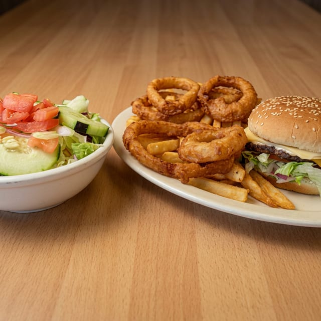 Hamburger Dinner.