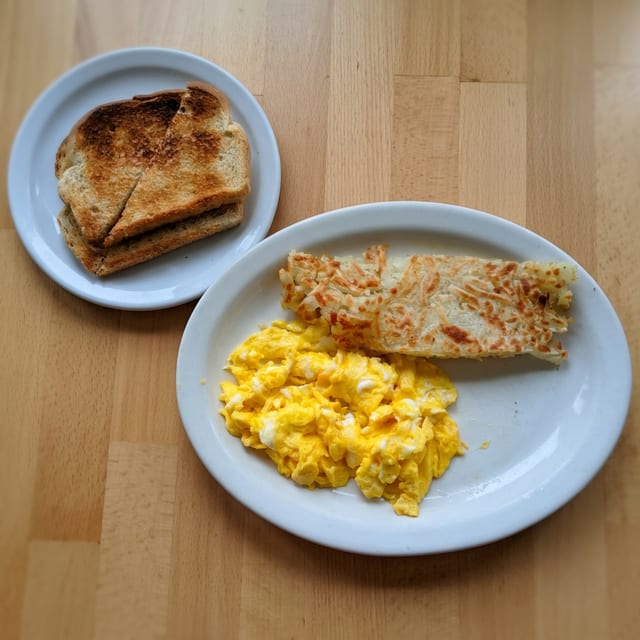 3 Egg (BF Plate) No Meat.