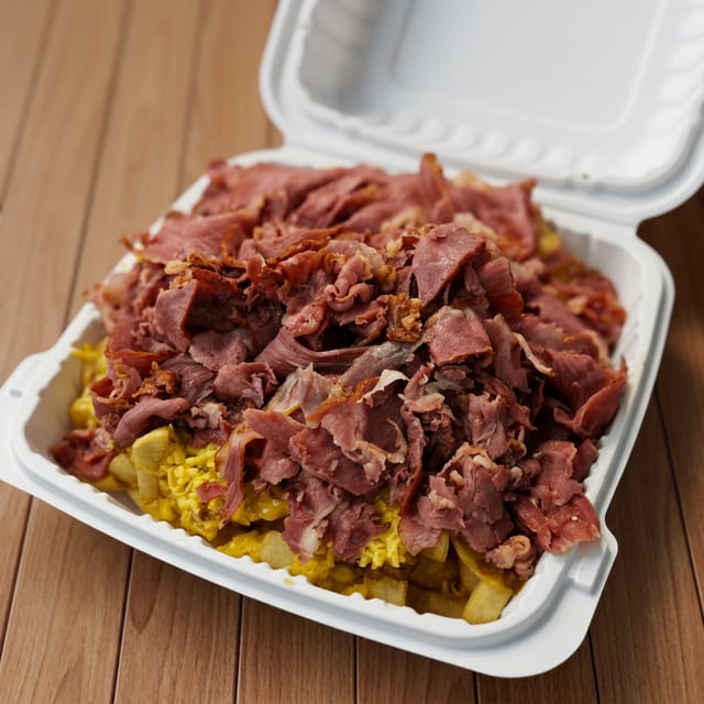 Chili Cheese Fries w/Meat.
