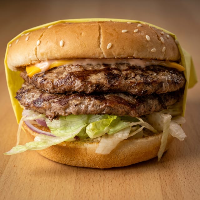 Double Cheeseburger.