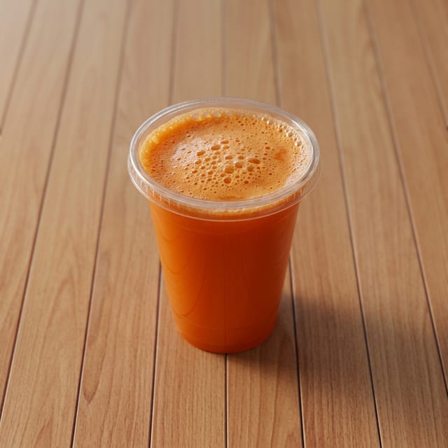 Orange, Carrot & Celery Juice.